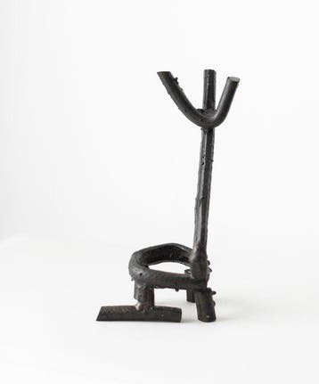 Ros Khavro - Bronze abstract sculpture - Unique - Signed, Antiquités & Art
