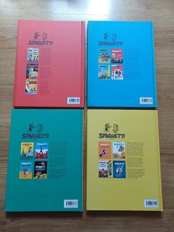 Spaghetti - Intégrale T1 à T4 - 4x C - 4 Album - Eerste druk, Livres, BD