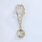 Hanger - 18 karaat Witgoud, Geel goud - Diamant - Vintage