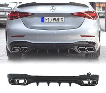 Diffuseur Pour Mercedes W206 Amg 21- Look C63 + Embouts, Verzenden