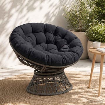 vidaXL Papasan Stoel Kussen VIANEN 100% Polyester, Verzenden