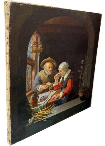 Frans van Mieris the Elder (1635–1681), After - Old Couple