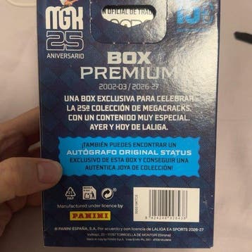 2026/27 Panini Megacracks 25 Aniversario Édition limitée - 1, Collections