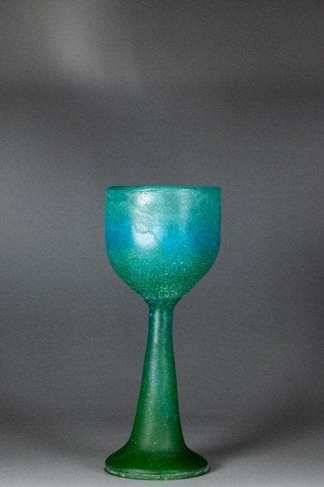 [ Gratis Verzending ] Stilte in Groen – Pâte de Verre, Antiquités & Art, Antiquités | Autres Antiquités