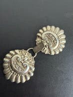 Sans prix de réserve - Broche Argent - Fermoir de cape en