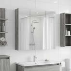 vidaXL Badkamerspiegelkast Grijs Sonoma 70 x 14,5 x 70 cm, Verzenden, Nieuw