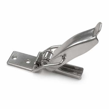 Spansluiting RVS 304 73x19 mm met rechte sluithaak - 1 stuk, Verzenden, Nieuw