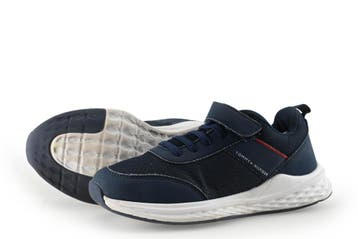 Tommy Hilfiger Sneakers Jongens in maat 34 Blauw, Enfants & Bébés, Verzenden, Schoenen