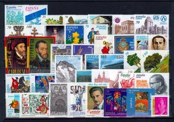 Espagne 2000/2000 - Timbres Espagne année 2000, complets et