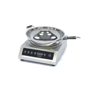 Cuiseur wok - Ø26 cm - 3500W - induction, Electroménager, Verzenden, Neuf, Induction, 3 zones de cuisson ou moins