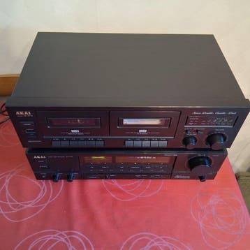 Akai - AA-V25 / HX-27W Set audioapparatuur - Diverse, Audio, Tv en Foto, Nieuw