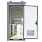 mobiele wc mobiel toilet wc container sanitair toilet unit, Ophalen of Verzenden, Nieuw, Inox, Toilet