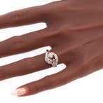 Ring - 18 karaat Geel goud - Diamant - Vintage jaren 1950,, Nieuw