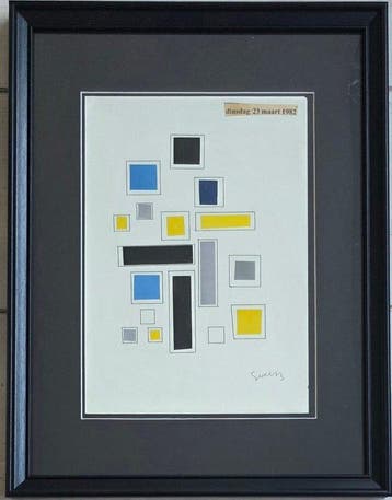 Siep Van Den Berg (1913-1998) - collage