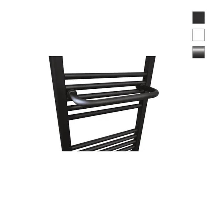 Handdoekbeugel voor Sanicare Radiatoren 35 cm Mat Zwart, Doe-het-zelf en Bouw, Sanitair, Bad, Nieuw, Ophalen of Verzenden