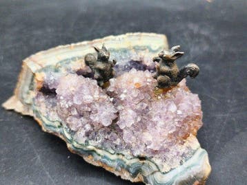 Figuur - Scoiattoli - Zilver, Mineraal