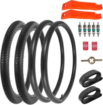 2x 26 inch fietsbanden | Retour deal | Nu extreem goedkoop, Vélos & Vélomoteurs, Vélos Pièces, Verzenden, Band