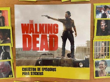 The Walking Dead – Complete Sticker Album + Stickers – Fox /