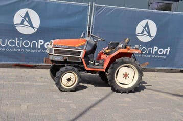 Veiling: Minitractor Yanmar F155D Diesel 15.5pk, Ophalen