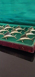 Messensteun (12) - Espadons - Metaal, Antiek en Kunst