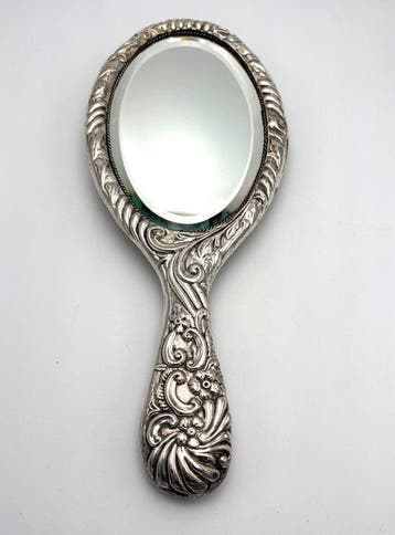 Spiegel- make-upspiegel - Zilver