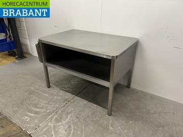 Table de travail en inox avec plateau rabattable 124,5 x 80, Verzenden