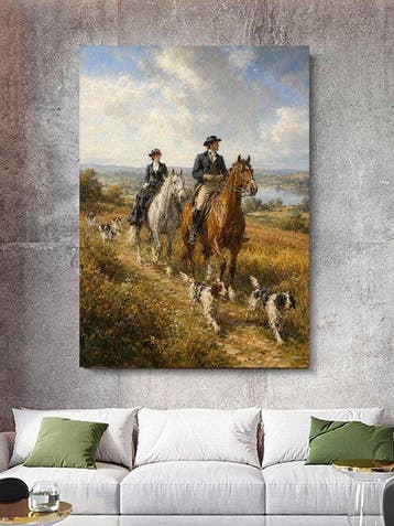 Shayer - Morning Gallop – A Country Estate Journey - XL -