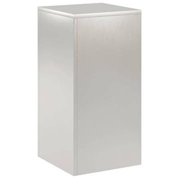 vidaXL Plantenstand zilver 30 x 30 x 60 cm Staal, Tuin en Terras, Verzenden, Nieuw