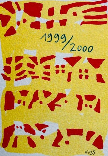 Jan Voss (1936) - 1999/2000 - Lithographie originale signée