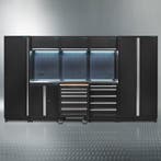 Datona Werkplaatsinrichting PREMIUM met RVS werkblad 350 cm, Ophalen of Verzenden, Nieuw