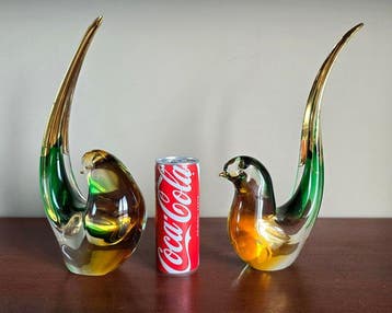 Murano - Attr. Rubelli di Vetri d’Arte - 30 cm - sculptuur,