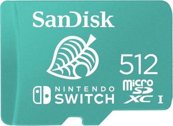 SanDisk Nintendo Switch - Micro SDXC - 512GB (Games), Hobby en Vrije tijd, Gezelschapsspellen | Overige, Verzenden, Nieuw
