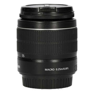 Canon EF-S 18-55mm f/3.5-5.6 III met garantie, Ophalen of Verzenden, Gebruikt
