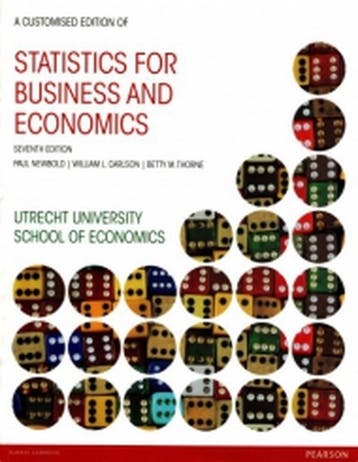Stats for Bus and Eco 9781784347598 Adriaan Kalwij, Verzenden, Gelezen, Adriaan Kalwij