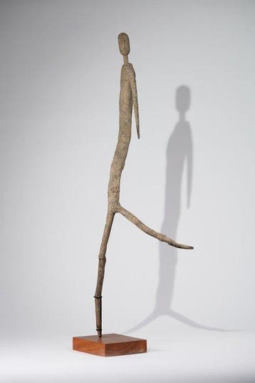 Een houten beeld - Prampram - Ghana