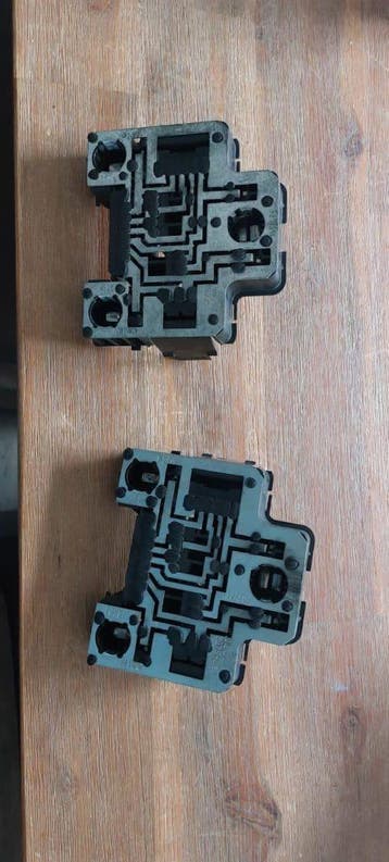 Binnenwerk achterlichten Volkswagen Transporter T4, Auto-onderdelen, Ophalen of Verzenden, Gebruikt, Volkswagen