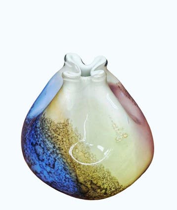 Murano - Multicolor Vase 1960s - Vase - Verre de Murano