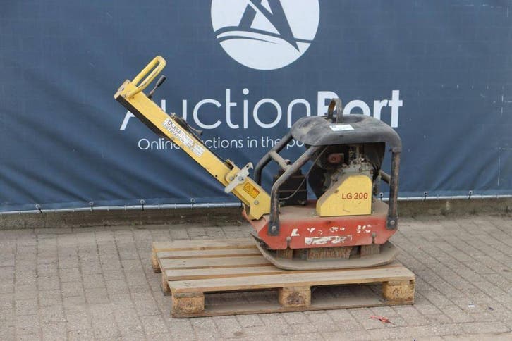 Veiling: Trilplaat Dynapac LG 200 Diesel 2009, Zakelijke goederen, Machines en Bouw | Overig, Ophalen