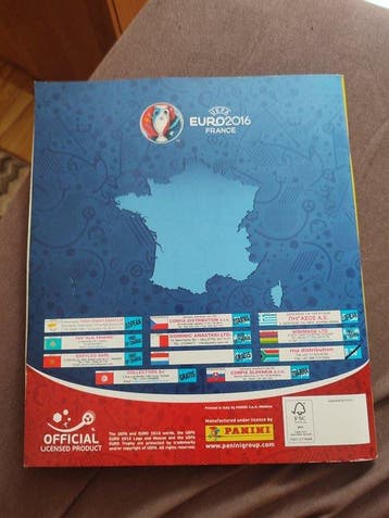 Panini Europ 2016 - RARE Backside edition Cristiano Ronaldo, Nieuw