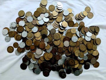 Tunesië. 1+ KG of vintage coins. 1960-1990s (Zonder, Postzegels en Munten