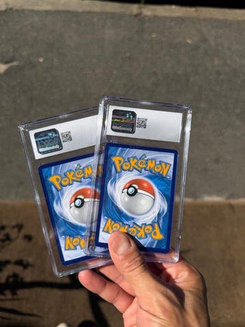 Pokémon - 2 Graded card - Gengar, Cubone 0307-0407 Full art, Nieuw