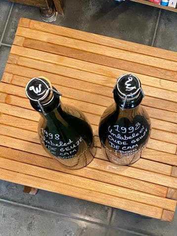 De Cam - Sans étiquette 1998 - 75cl - 2 bouteilles, Verzamelen, Nieuw