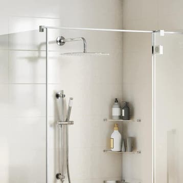 vidaXL Regendouchekop roestvrij staal 304 40 cm Rond, Verzenden, Nieuw