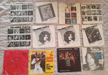 Mott The Hoople, Rolling Stones, Mick Jagger & Related - 12, Nieuw in verpakking