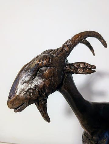 after Pablo Picasso - sculptuur, La Chèvre - 32 cm -