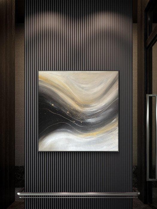 Luca Domiro - ETERNAL MOTION - Large, Antiquités & Art, Art | Peinture | Moderne