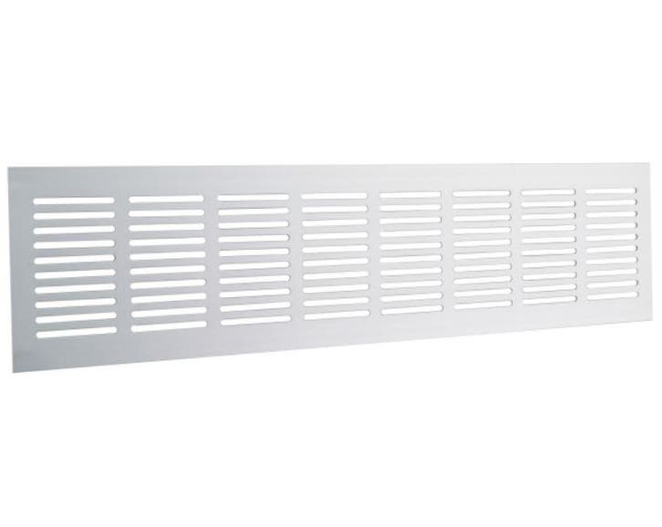 Starx plintrooster 400 x 80 mm rvs, Doe-het-zelf en Bouw, Ventilatie en Afzuiging, Nieuw