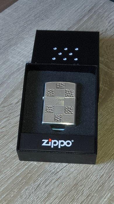 Zippo - Aansteker - Staal, Verzamelen, Rookartikelen, Aanstekers en Luciferdoosjes