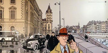 Tardi, Jacques - 1 Offset Print - Nestor Burma - 1er, Boeken, Nieuw