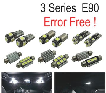 KIT 15 AMPOULES LED INTÉRIEUR POUR BMW E90 BERLINE 320D 320D, Verzenden, Nieuw